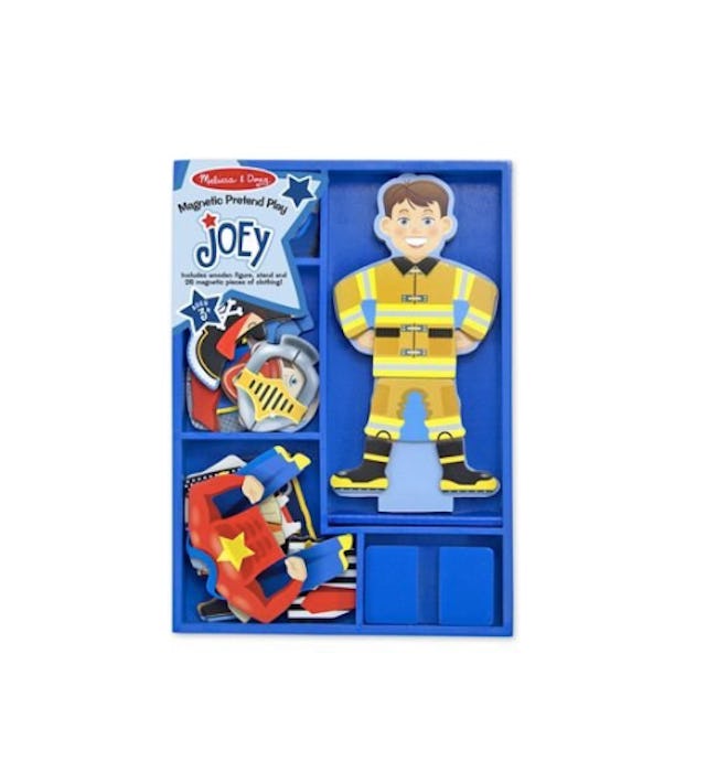 Joey Magnetic Wooden Dress-Up Pretend Play Set