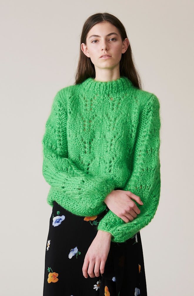Hand Knit Wool Pullover