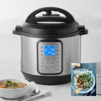 Instant Pot Duo Plus 8-Qt Programmable Pressure Cooker with Test Kitchen Cook Book