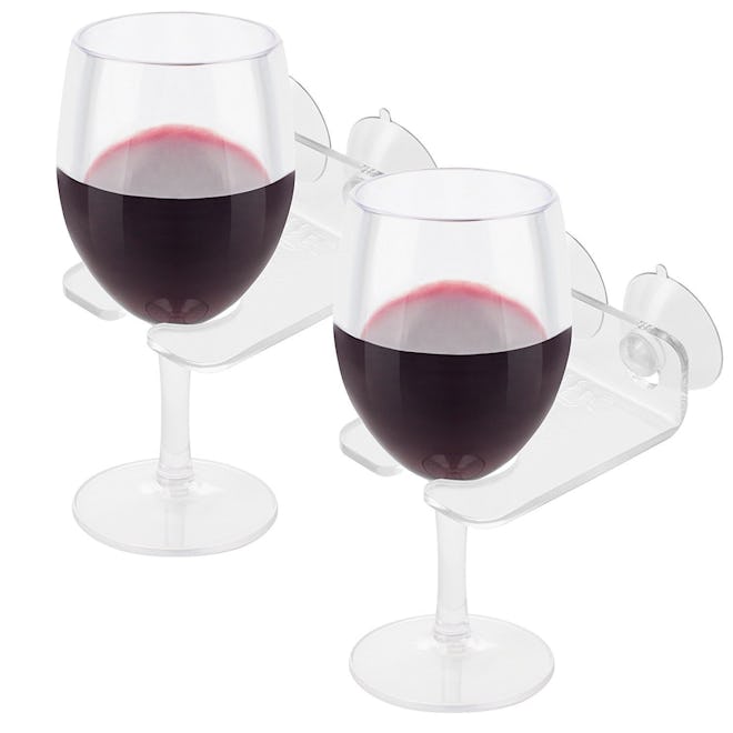 Bathtub Wine Glass Holders