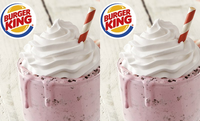 Burger king online oreo shake