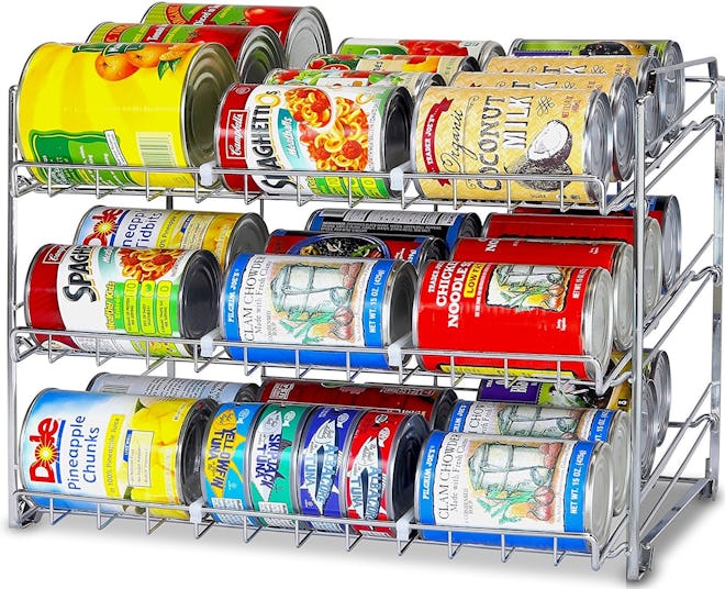 Simple Houseware Stackable Can Rack Organizer