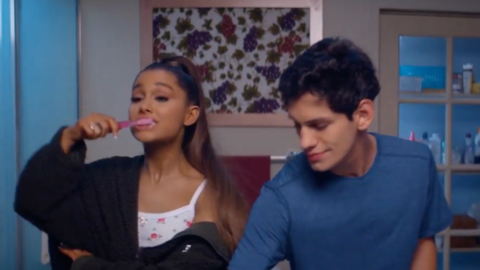 Who Plays The Guy Brushing His Teeth In Thank U Next The