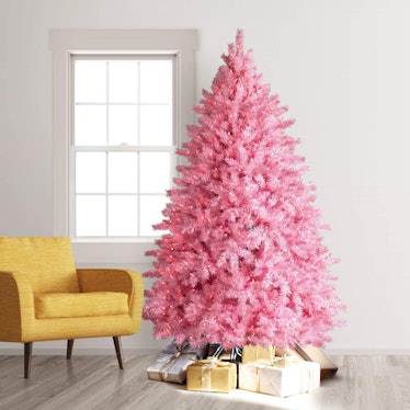 Treetopia Pretty in Pink Artificial Christmas Tree, Pink Lights