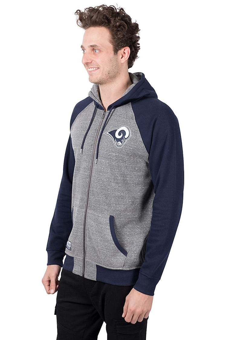 ICER NFL Full Zip Hoodie