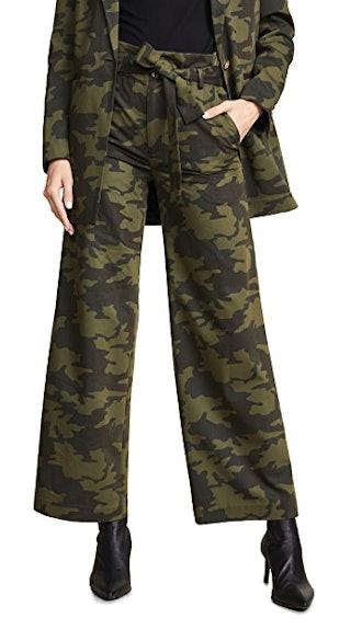 Camo Paperbag Trousers