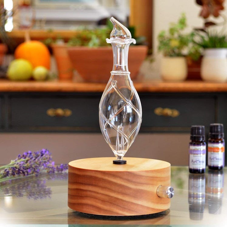 Aromis Wood and Glass Aromatherapy Diffuser