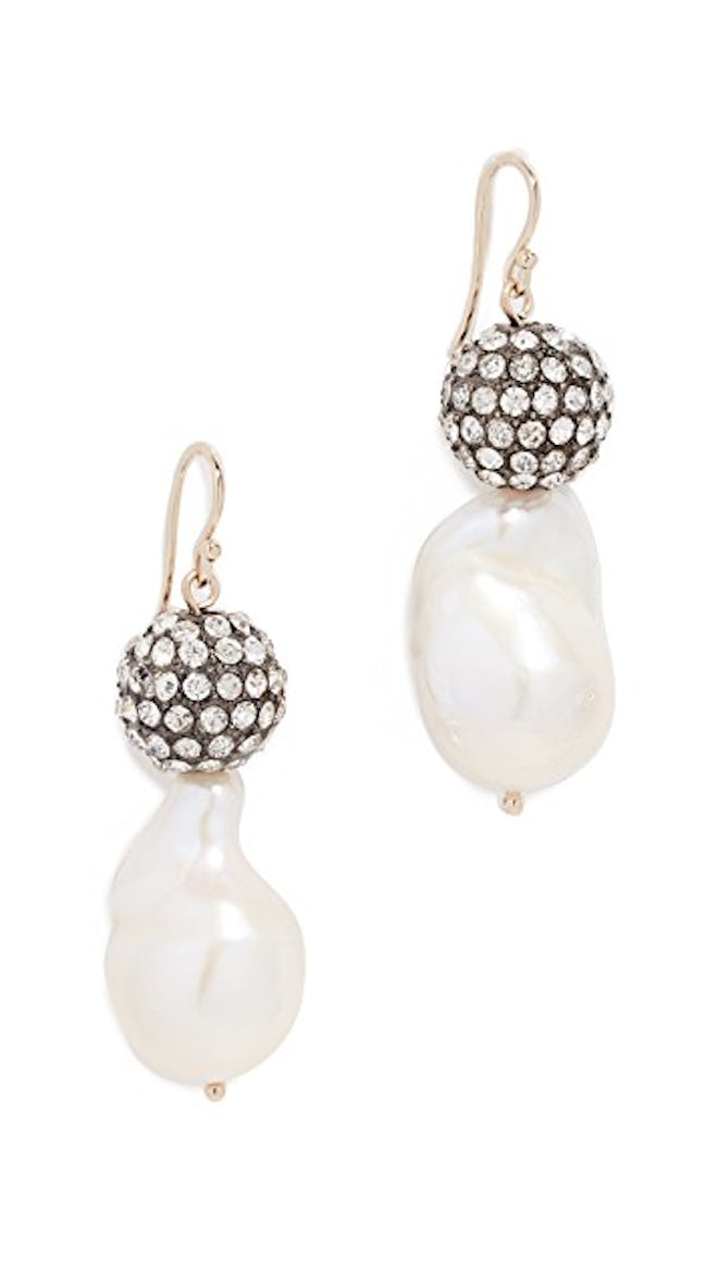 Pearl Drop Earrings 