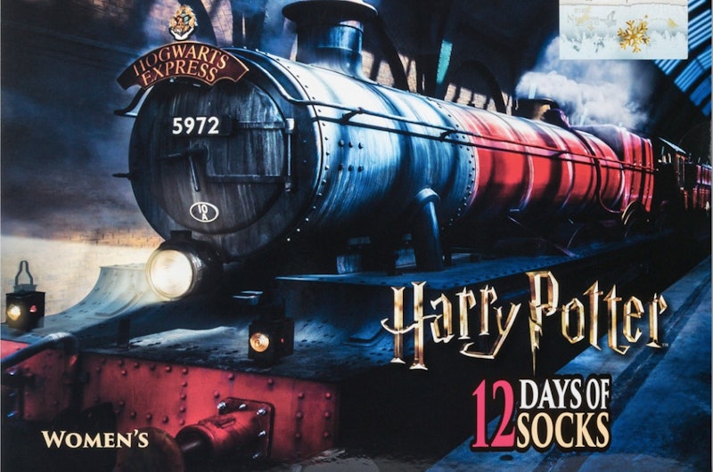 Harry Potter Target sock advent calendar.