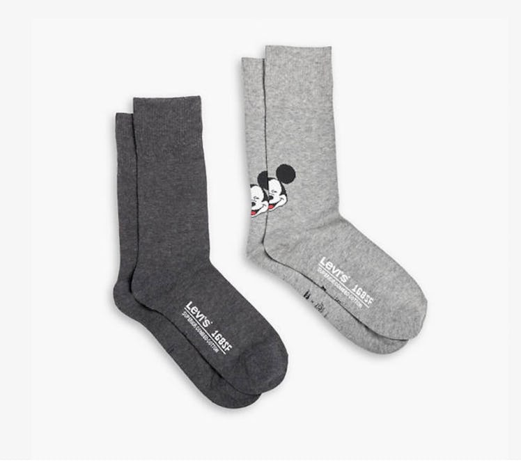 Levi's® X Disney Mickey Mouse Low Cut Socks (2 Pack)