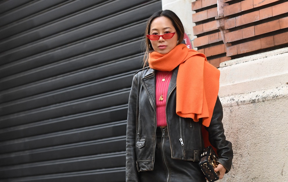 How To Wear A Scarf This Season In Seven Simple Outfits