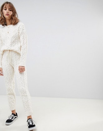 Wild Honey Cable Knit Pants