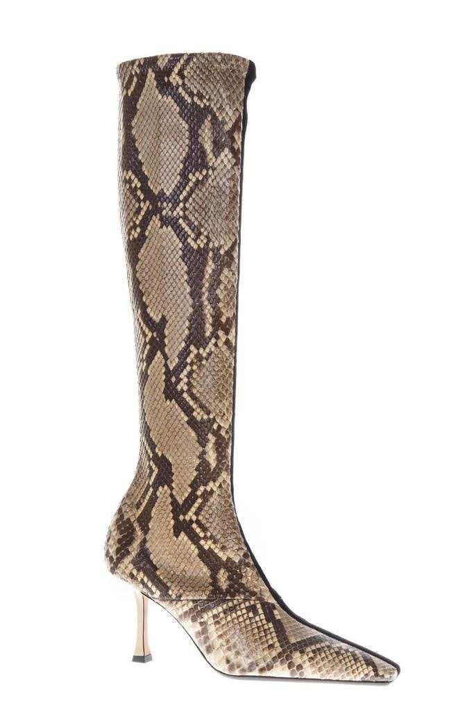 celine snakeskin boots