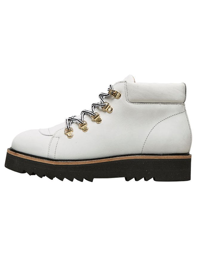 Leather Hiking Ankle Boots