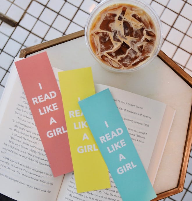 She Is Booked 'I Read Like A Girl' Bookmarks