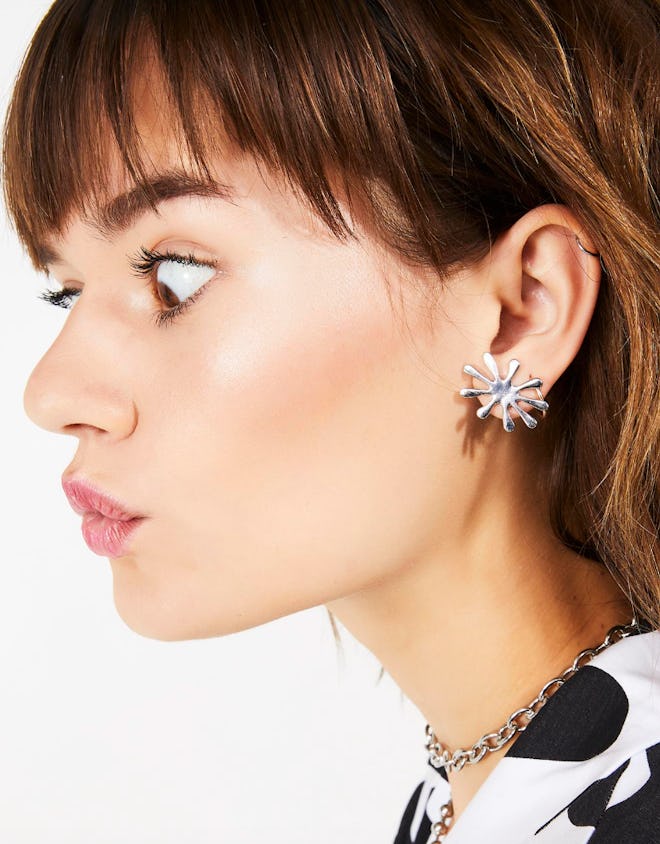 Bloomin' Bae Flower Splat Earrings