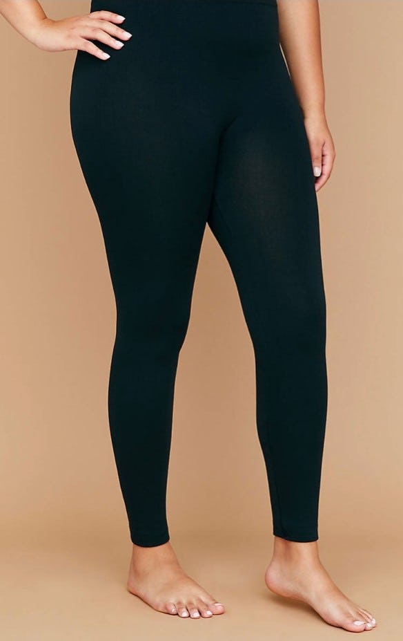 lane bryant fleece leggings