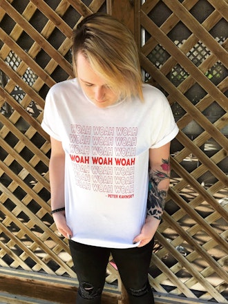 Peter Kavinsky 'Woah Woah Woah' Quote Shirt