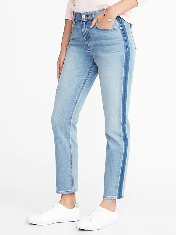 High-Rise The Power Jean a.k.a. The Perfect Straight Ankle Jeans for Women