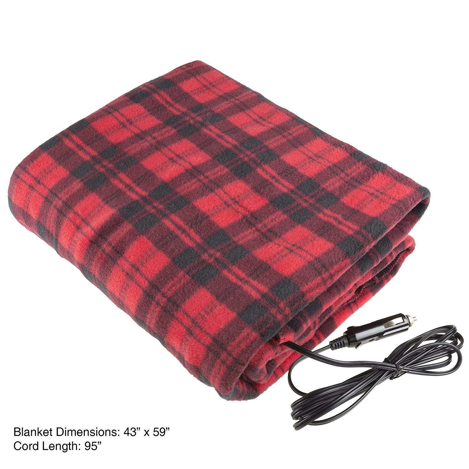 This Heated Blanket For Cars Is A Must Have Anyone Driving In This Heated Blanket For Cars Is A Must Have Anyone Driving In Cold Climates