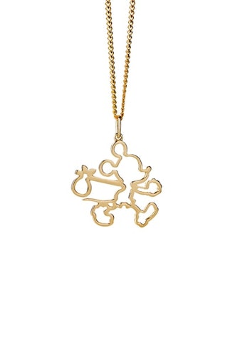 Mickey Outline Necklace
