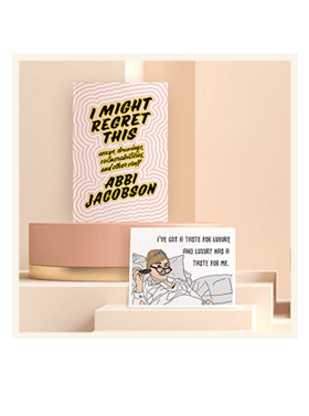 Cover of "I Might Regret This", book by Abbi Jacobson