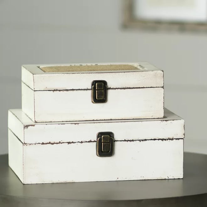 Kelia 2 Piece Decorative Box Set