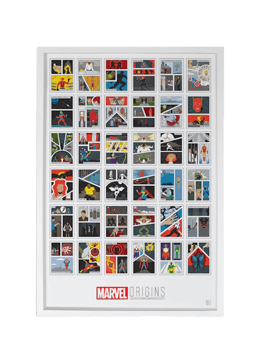 'Marvel Origins: A Sequential Compendium' Print