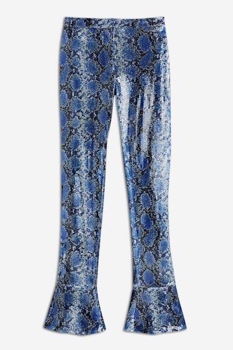 Snake Sequin Trousers by Topshop x Halpern
