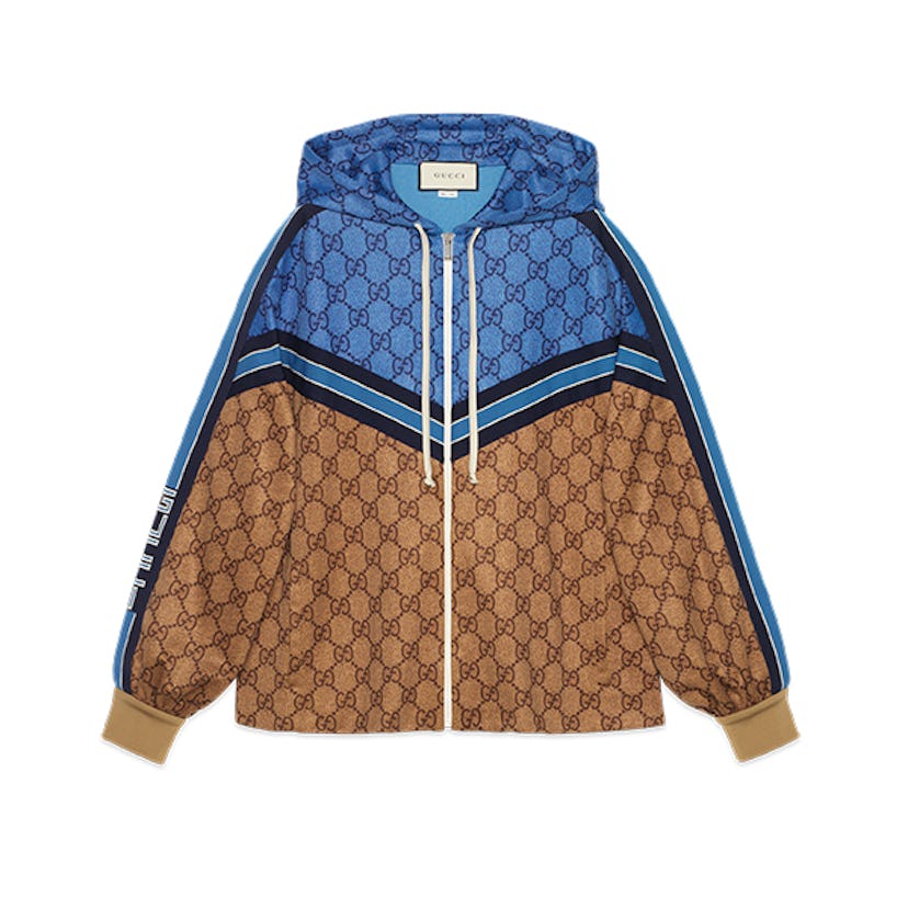 GG technical jersey jacket