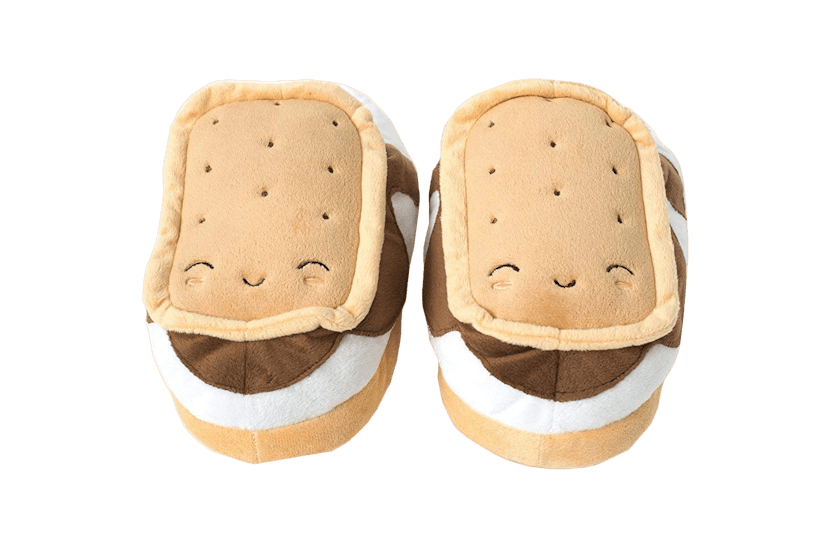 Smoko S’mores USB Heat-Up Plush Slippers