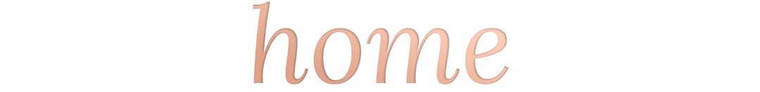 Pink "home" text on white background
