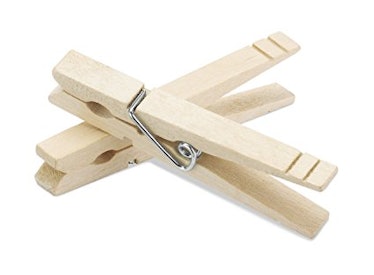 Whitmor Natural Wood Clothespins
