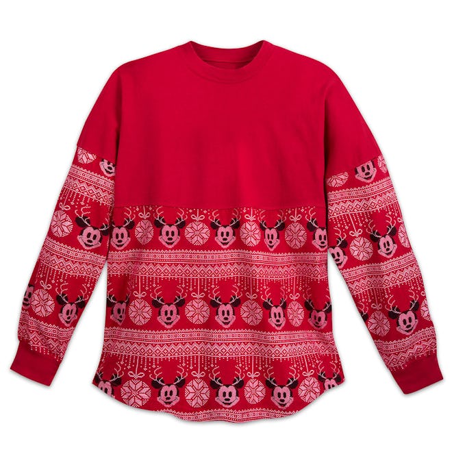 Mickey Mouse Holiday Spirit Jersey for Adults