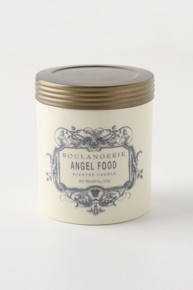 Anthropologie Boulangerie Candle Jar in Angel Food