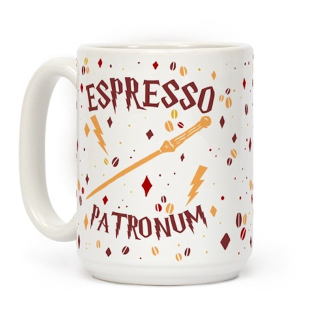 Espresso Patronum (Wand) White 15 OZ Coffee Mug