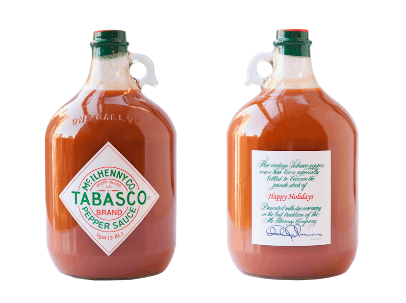 Personalized TABASCO Gallons