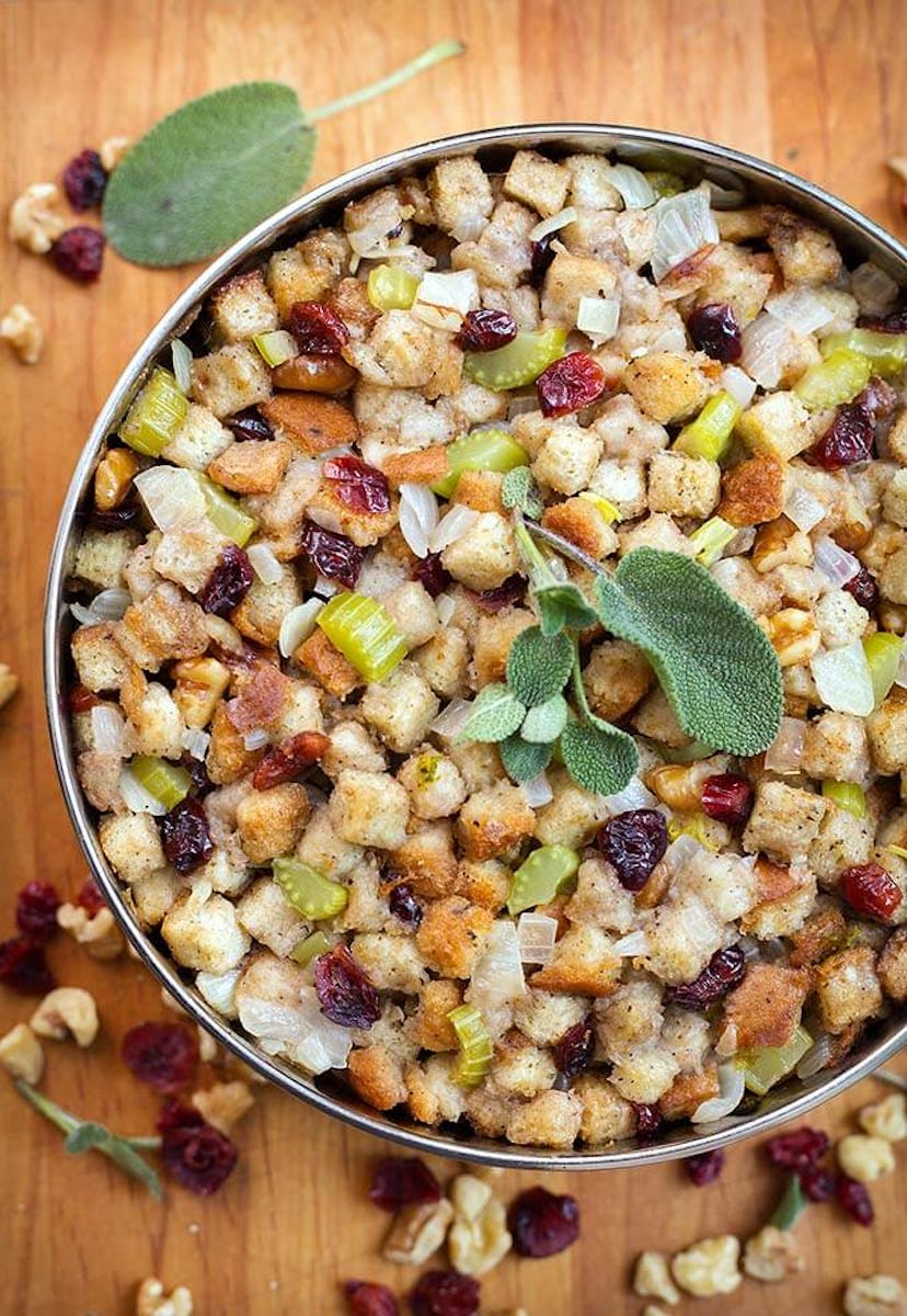Save time by making this stuffing recipe in your Instant Pot for Friendsgiving 2019. 
