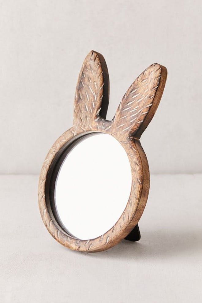 Bunny Tabletop Mirror