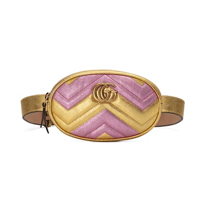 GG Marmont matelassé leather belt bag