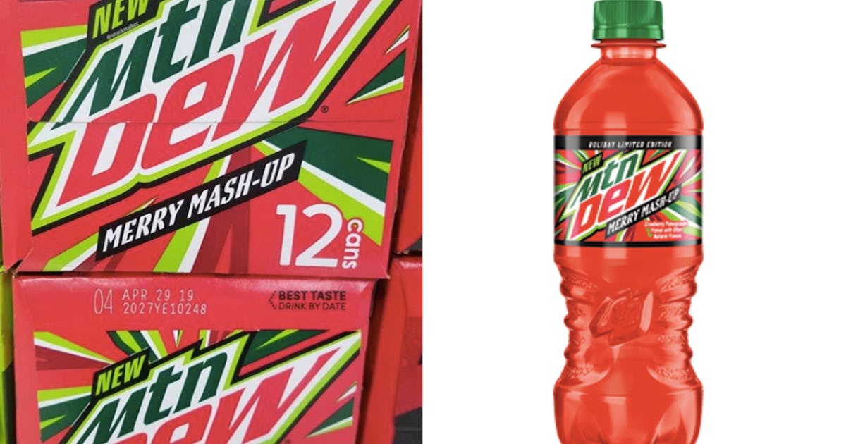 What Does Mountain Dew Merry Mash Up Taste Like The Flavor Is Festive As Heck What Does Mountain Dew Merry Mash Up Taste Like The Flavor Is Festive As Heck
