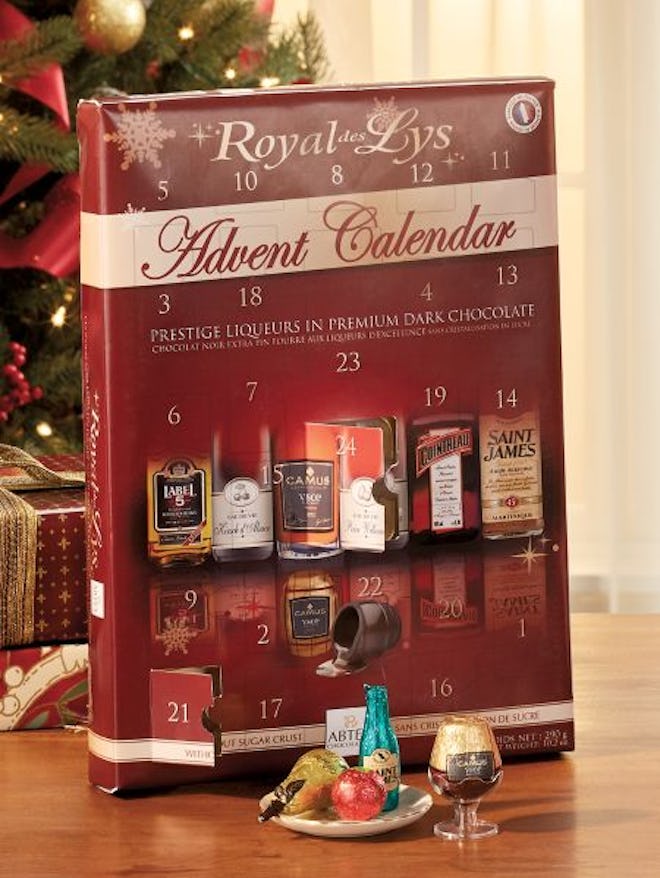 Royal Des Lys Liqueur Chocolate Advent Calendar By Abtey