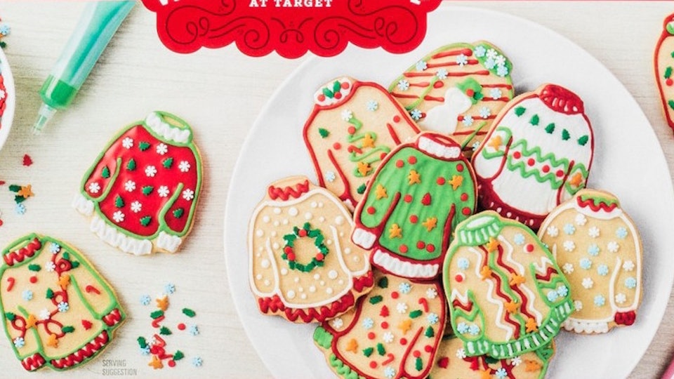 Great value holiday christmas lights cookie kit, 16.68 oz This Ugly Sweater Cookie Decorating Kit From Target Is Almost Too Good