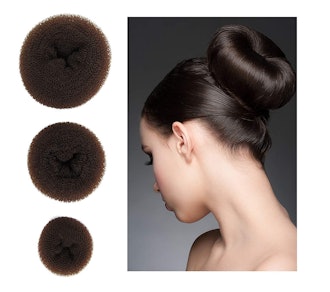 Style Hair 3 Piece Donut Hair Bun Maker