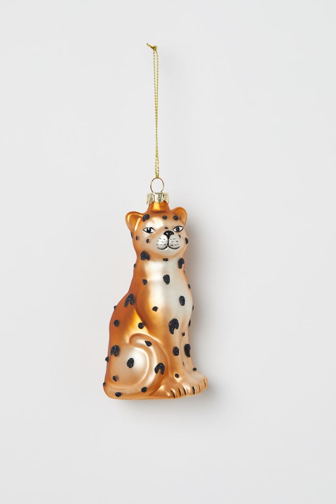 Christmas Ornament in Gold-Colored