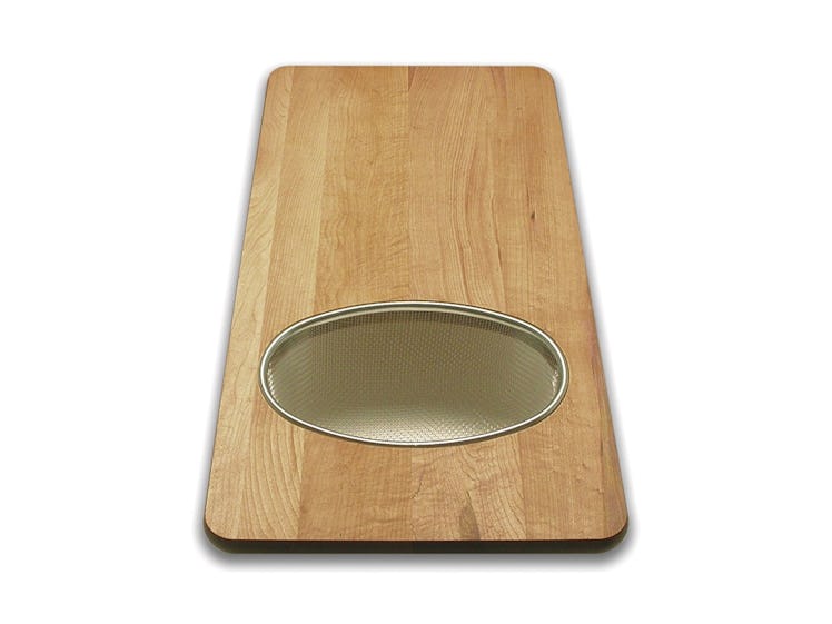 Snow River Over The Sink Cutting Board