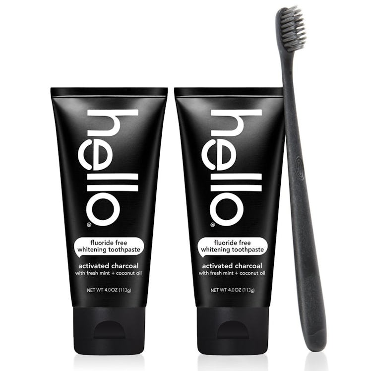 Hello Oral Care Activated Charcoal Toothpaste (2 Pack)