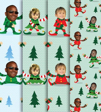 This Custom Gift Wrapping Paper With Your Face On It Makes You A Not-So