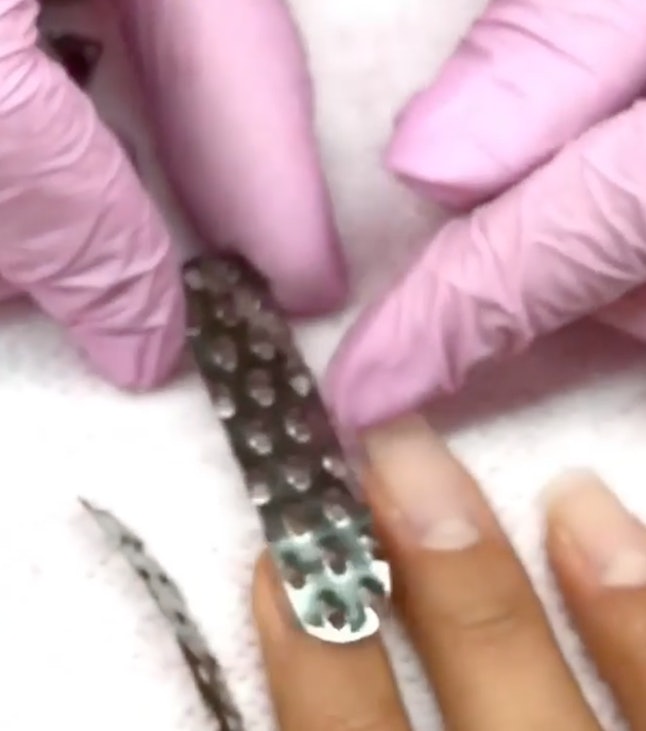 Cheese Grater Nail "Art" Exists & OMG It's So Weird