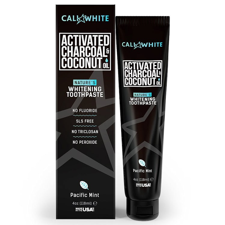 Cali White Activated Charcoal And Coconut Oil Toothpaste